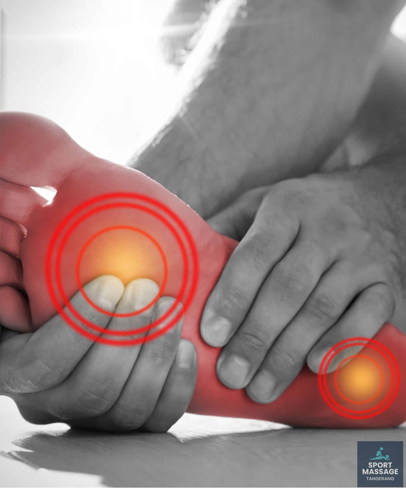 Terapi Cedera Telapak Kaki Tangerang